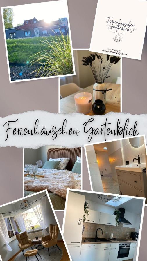 Ferienhaeuschen Gartenblick Friedrichroda Buitenkant foto