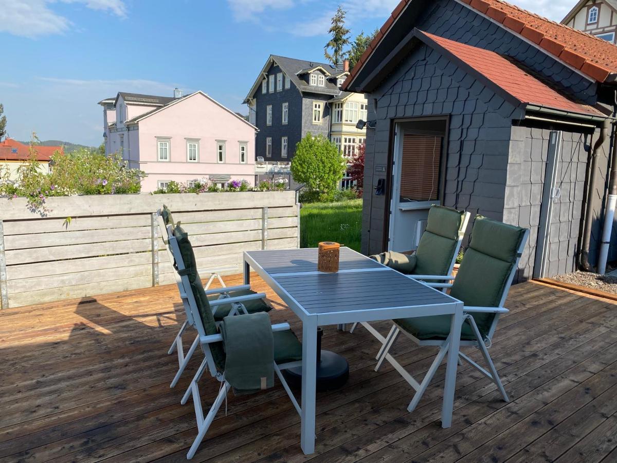 Ferienhaeuschen Gartenblick Friedrichroda Buitenkant foto